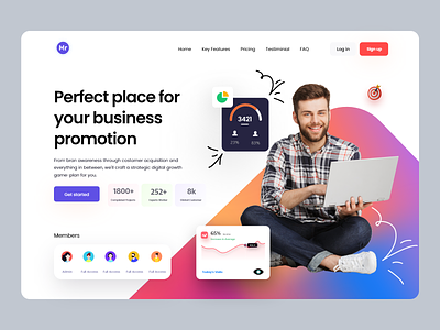 Web design: product page