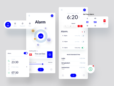 Alarm Clock App UI