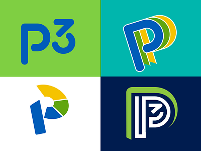 P3 MarketingWorks Identity Concepts branding branding agency branding concept graphic design logo