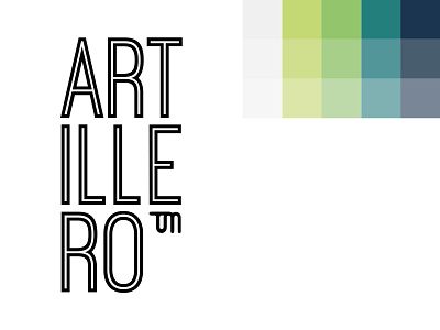 ARTILLERO - Branding branding design illustration logo social media design typography vector web