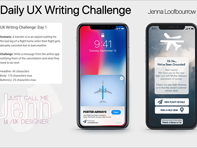 Daily UX Writing Challenge: Day 1 dailyux dailyuxchallenege dailyuxwriting ui ux uxwriting