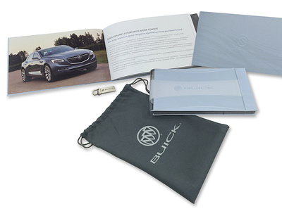 Buick NAIAS Media Kit branding design packaging press kit print