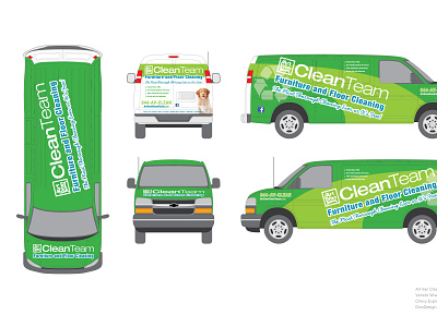 Art Van Clean Team Vehicle Wrap