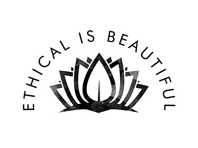 Ethical is beautiful brand identity