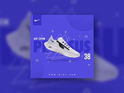 Nike Shoe Banner Design - Shoe Social Media Post Design