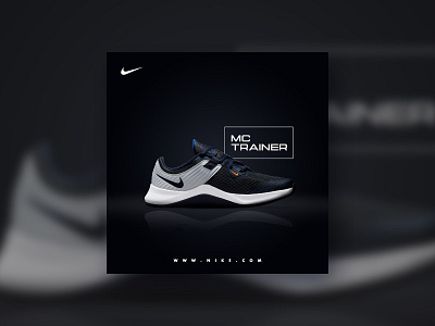 Nike Shoe Banner Design - Shoe Social Media Post Design banners branding design graphic design nike rtkdesigns shoe banner design shoe post design social media banner images social media post typography