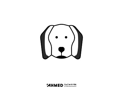 Dog Logo - Concept Design 3d animal concept animation branding business logo design dog dog logo draw flat graphic design illustration illustrator line art logo logo concept minimalist logo pet logo ui vector