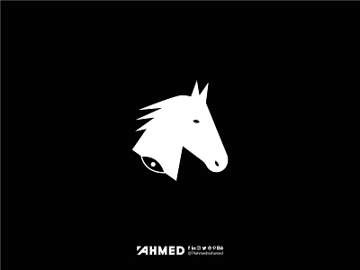 Horse Logo - Concept Design 3d animal logo animation brand branding design draw flat graphic design horse horse logo illustration illustrator logo logo inspiration minimalist motion graphics print ui vector