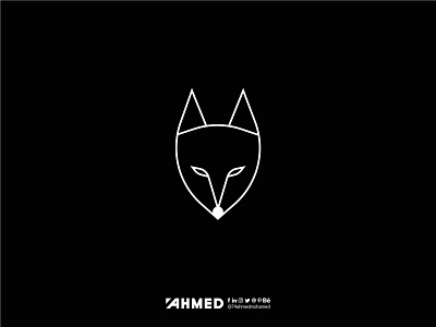 Fox Logo Concept abstract logo animal logo brand mark branding design draw flat fox logo graphic design icon illustration illustrator logo logo mark logofolio minimalist logo simple logo sympol ui vector