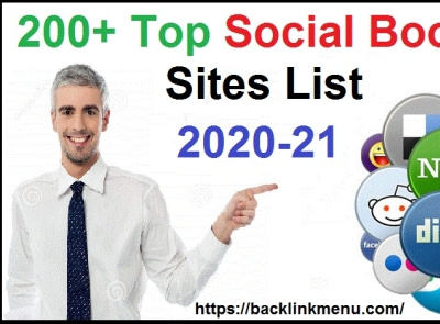 Top 200+ Dofollow Social Bookmarking Sites List 2020-21 1000socialbookmarkingsiteslist freesocialbookmarkingsiteslist socialbookmarkingsiteslist2020