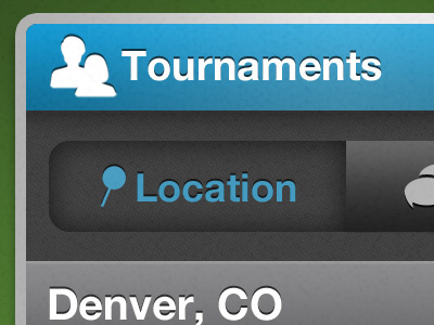 Tournaments Screen app design ios iphone mobile ui