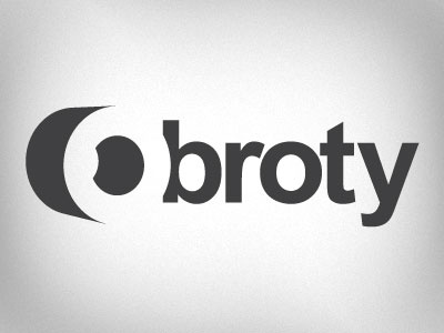 Obroty Logo illustrator logo monochromatic steel