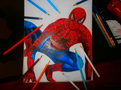 spide marn ilustración