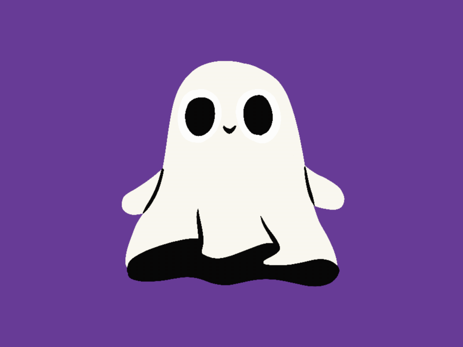 Ghost animated ghost gif giphy halloween heart instagram like love mishax procreate sticker stickers stories