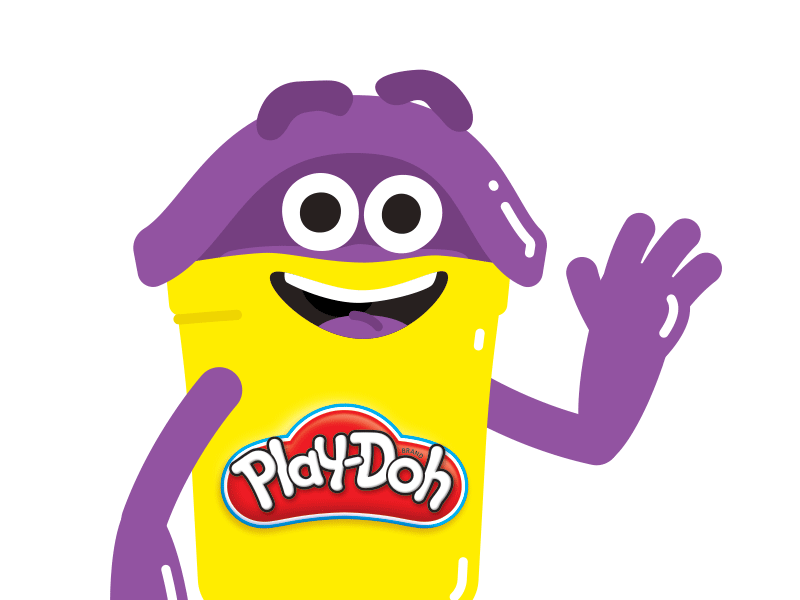 Play-Doh bright character child children emotions hasbro kids mishax mishaxgraphic plasticine play doh playdoh pose web
