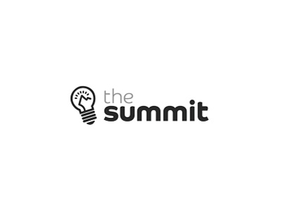 The Summit Co-working space branding design flat logo minimal vector