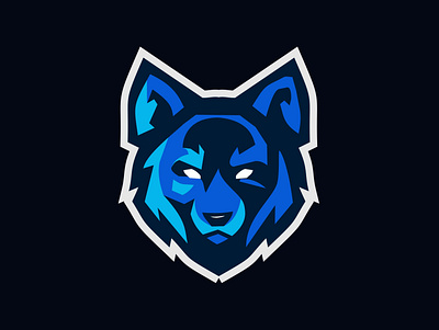 Wolf Mascot Logo illustration logo mascot