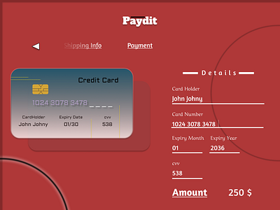 Credit Card Checkout credit credit card checout dailyui design dribbble pay ui uiux