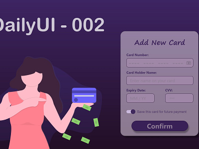 Credit Card Checkout #dailyui #002