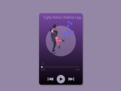 Music Player #dailyui #009