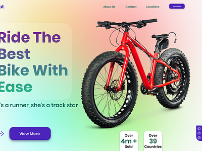 Scoot Landing page interaction design ui ux visual design webpage website wordpress