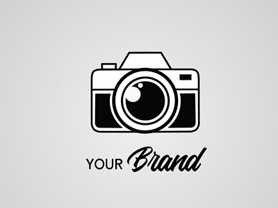 Your brand vectore camera logo