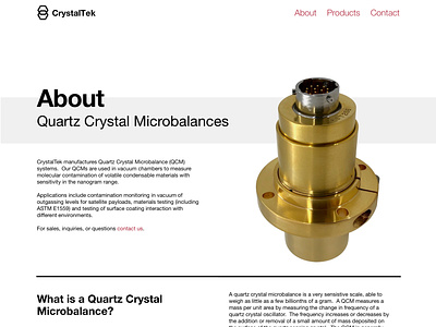 CrystalTek Concept branding graphic design typography web design