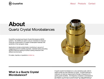 CrystalTek Concept branding graphic design typography web design