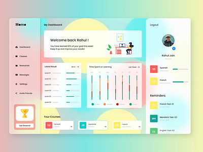 Language Learning Dashboard