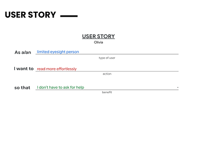 User Story - Spark