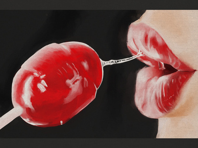 Blowpop digital art digital painting illustration photoshop