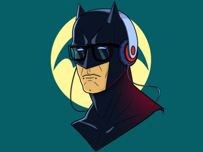 Batman batman color comic darkknight dc digital fanart hero illustration print superhero t shirt