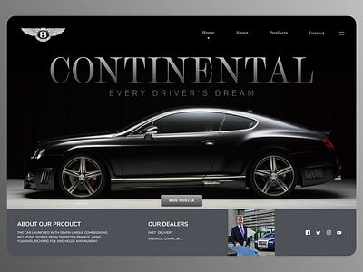 Online Cars branding clean ui design minimal new ui uiux ux web website