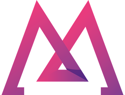 M LOGO illustration logo