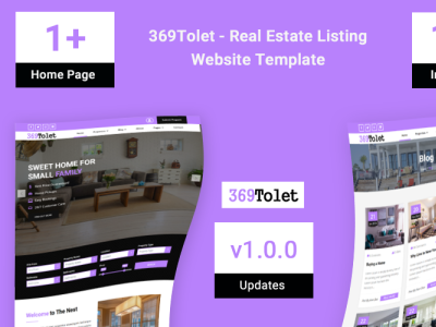 369Tolet - Real Estate Listing Website Template 369tolet 369tolet real estate app website