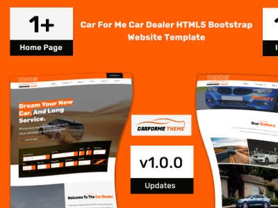 Car For Me Car Dealer HTML5 Bootstrap Website Template