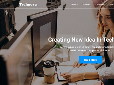 Technova - IT Solution & Services PSD Template