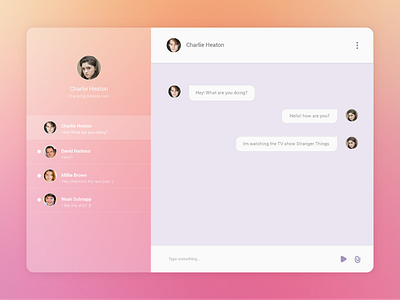 Daily UI 013 - Direct Message