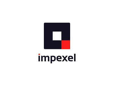 Impexel Logo brand icon logo typography