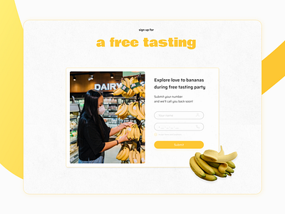 Sing up / Login Screen design e commerce form landing light login pop up product card product page responsive sign up table ui ux web design website yellow