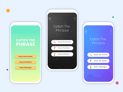 CatchPhrase UI UX