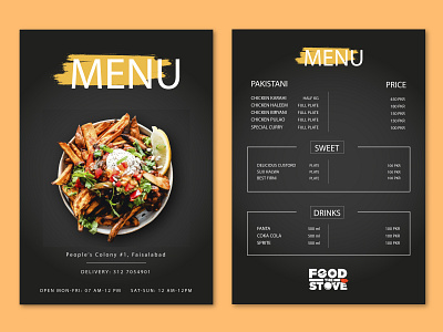 Restaurant Menu Design 2020 branding branding design buisness design food menu logo menu card menu design restaurant restaurant branding