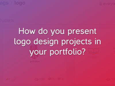 Question please :) identity logo portfolio question tips
