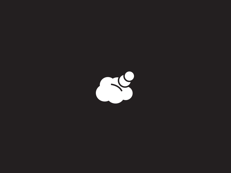 cloud + bank bank cloud ecommerce icon identity logo