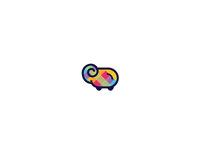 [WIP] sheep + bank bank cloud colourful ecommerce icon identity logo sheep