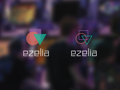 [WIP] ezelia: geometry branding custom type game gaming geometry identity logo morocco studio typography