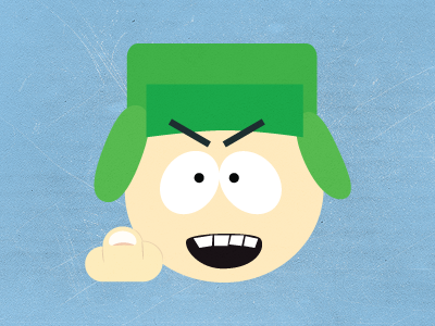 Salute angry broflovski finger just for fun south park