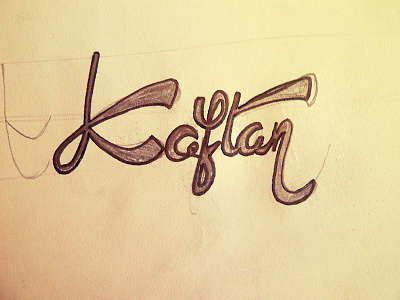 idea #4 cursive handwritten logo script typography