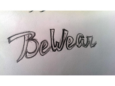 Sketch #2 handwritten identity logotype typography