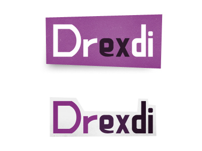 Drexdi custom type drexdi identity logo typography